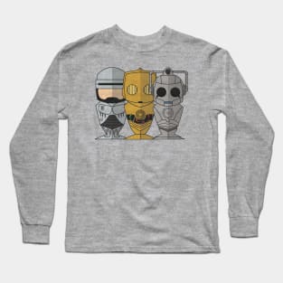 Robots of Sci Fi Long Sleeve T-Shirt